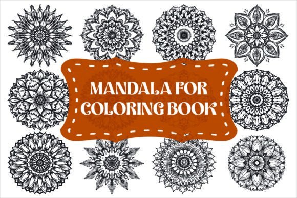 Download Elegant Mandala Coloring Book Art - Premium Bundle