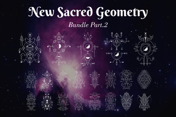 Download New Sacred Geometry Elegant &amp; Modern - Geometry Collection